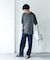 PURE WOOL クルーネックショートスリーブTシャツ