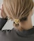 ステンレスモチーフヘアポニー