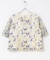 フラワー刺繍セミシアーブラウス