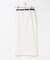 ベルト付ツイルストレッチスカート