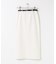 ベルト付ツイルストレッチスカート