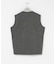 『洗濯可』new basic　WASHABLE MERINO WOOL NO-SLEEVE