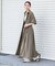 『UR TECH DRYLUXE』リネンライクワンピース