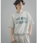 カレッジスウェットショートスリーブTシャツ