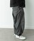 ARMY TWILL　UNEVEN DYEING OVER PANTS