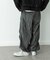 ARMY TWILL　UNEVEN DYEING OVER PANTS