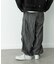 ARMY TWILL　UNEVEN DYEING OVER PANTS