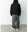 ARMY TWILL　UNEVEN DYEING OVER PANTS