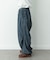 ARMY TWILL　UNEVEN DYEING OVER PANTS