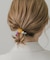 ボリュームモチーフヘアポニー