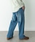 ARMY TWILL　DENIM BAKER PANTS