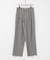 new basic　HIGH TWIST WOOL TROUSER
