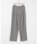 new basic　HIGH TWIST WOOL TROUSER