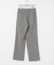 new basic　HIGH TWIST WOOL TROUSER