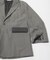 new basic　HIGH TWIST WOOL SINGLE JACKET