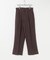 new basic　SILK LINEN TROUSER