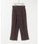 new basic　SILK LINEN TROUSER