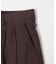 new basic　SILK LINEN TROUSER