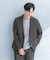 LIFE STYLE TAILOR　リネンライクコンフォータブルジャケット