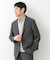 LIFE STYLE TAILOR　リネンライクコンフォータブルジャケット