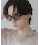 スクエアウェリントンサングラス