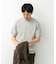 LIFE STYLE TAILOR　ハイゲージクルーネック半袖ニット