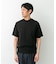 LIFE STYLE TAILOR　ハイゲージクルーネック半袖ニット