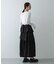 タックボリュームティアードスカート