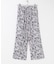 『WEB／一部店舗限定カラー』フラワープリントイージーパンツ
