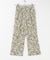 『WEB／一部店舗限定カラー』フラワープリントイージーパンツ