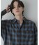 マドラスチェックロングスリーブシャツ