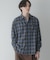 マドラスチェックロングスリーブシャツ