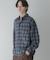 マドラスチェックロングスリーブシャツ