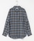 マドラスチェックロングスリーブシャツ