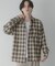 マドラスチェックロングスリーブシャツ