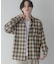 マドラスチェックロングスリーブシャツ