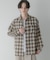 マドラスチェックロングスリーブシャツ