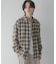 マドラスチェックロングスリーブシャツ