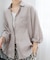 リネンオーバーシャツ