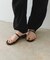 『MADE IN JAPAN』メタルフラットサンダル