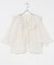 シアーフリルブラウス