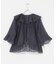 シアーフリルブラウス