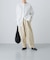 コットンリネンボリュームパンツ