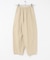 コットンリネンボリュームパンツ