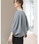 リネンドロストドルマンブラウス