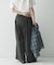 『UR TECH』ギャザーワイドパンツ