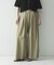 『UR TECH』ギャザーワイドパンツ