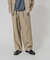 LINEN WIDE EASY PANTS