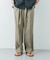 LINEN WIDE EASY PANTS