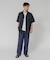 LINEN WIDE EASY PANTS
